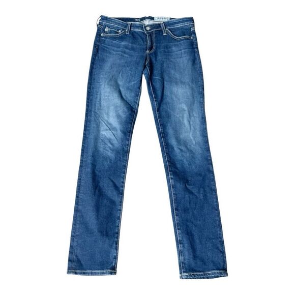 AG Adriano Goldschmied Womens The Stilt Cigarette Leg Jeans Size 28 - Picture 1 of 7